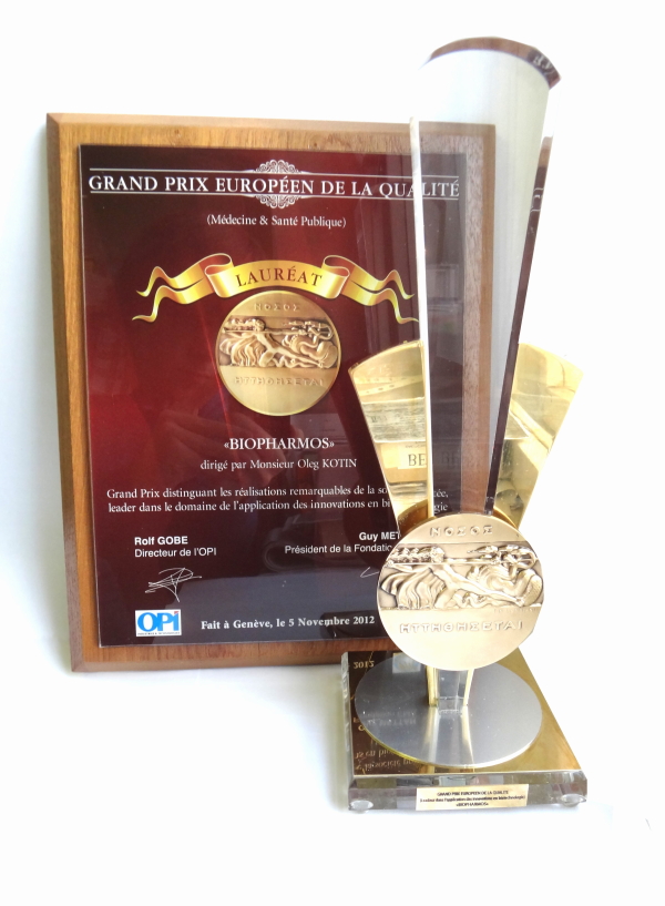 BioPharmos award